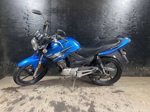 ★支払総額8.8万円★関東圏内即日配送可能！全車走行テスト済み！ ヤマハ YBR125 青 激安125MT！ ツーリングなどに！初めての練習用にも！