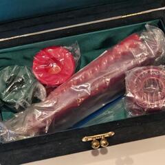 キャンドル＆キャンドル立ての画像