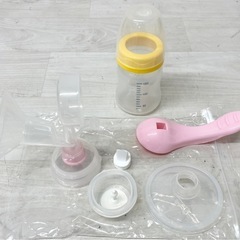 【中古品】カネソン さく乳器 ママらくハンドα 手動式 ベビー用品 マタニティ用品 出産準備の画像