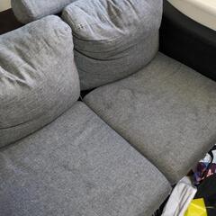 ソファ　布　カウチ付き　の画像