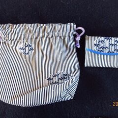 巾着袋＆ティッシュケース