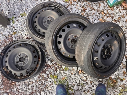 鉄チンホイール