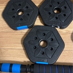 ダンベル　筋トレ　道具　変換式の画像