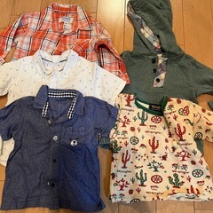 80cm男の子服まとめうりの画像