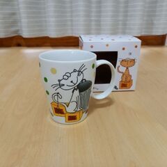 【未使用】ロイヤルアーデン✨マグカップ☕イラスト猫柄🐈️の画像