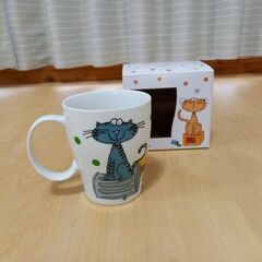 【未使用】ロイヤルアーデン✨マグカップ☕イラスト猫柄🐈️の画像