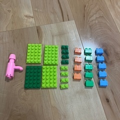 ブロックセット　おままごとの画像