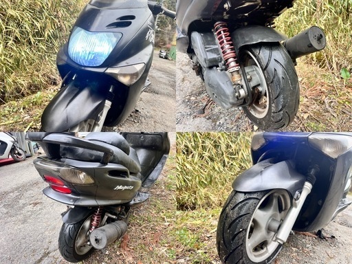 大阪】ヤマハマジェスティ125FI実動書有、下取り車現状！走行50690km