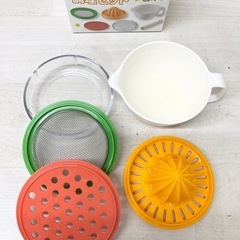【中古品】多機能 離乳食 調理器具セット レンジ対応 日本製 ベビー用品 お食事グッズ 出産準備の画像