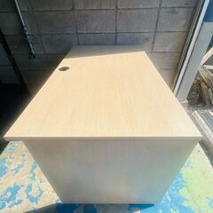 オフィスデスク パソコンデスク W約120×H70×D70cm 長机 ① 北1の画像