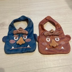 よだれかけ　スタイ　鬼　節分