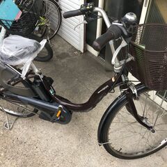地域限定送料無料ヤマハパスナチュラ8,7AH子供乗せ茶アシスタビビ神戸 