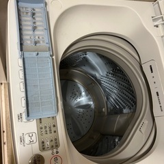 洗濯機　半年使用　きれいの画像