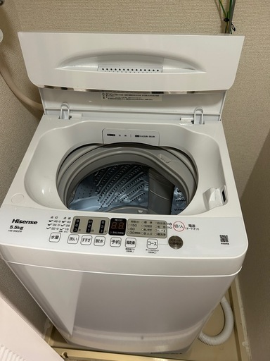 洗濯機　半年使用　きれい