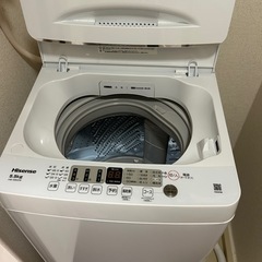 洗濯機　半年使用　きれい