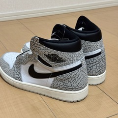 【新品】ナイキ　エアジョーダン1 レトロ　HIGH OG ホワイトセメント
 の画像