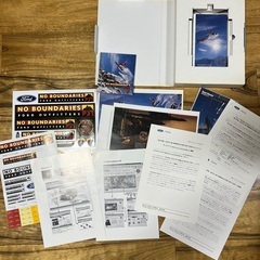 FORD NO BOUNDARIES販促グッズの画像