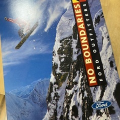 FORD NO BOUNDARIES販促グッズ