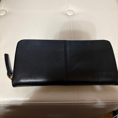 ノーティアムのメンズの長財布、黒