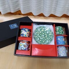【未使用】天王窯 翔優作✨コーヒーカップ&ソーサー５客セット
