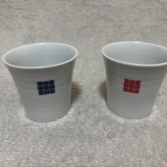 【お取引決定しました】【未使用】ユニクロ　2024年末祭　ノベルティ　湯呑み　2個セットの画像