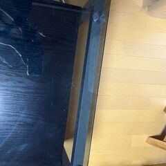 ニトリ　ガラステーブルの画像