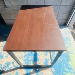 オフィスデスク W約100×H72×D60cm 長机 北1の画像