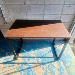 オフィスデスク W約100×H72×D60cm 長机 北1の画像