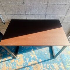 オフィスデスク W約100×H72×D60cm 長机 北1の画像