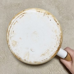 ⭐︎IH、ガス火両対応⭐︎ ニトリ ホーロー鍋　片手鍋 ホワイトの画像