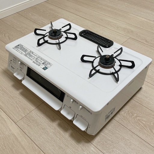 Paloma パロマ ガスコンロ LPガス グリル未使用 1年ほどの使用 2016年製 ホース付き Paloma PA-N41B-L LPG パロマ ガスコンロ LPガス用 PA-N41B-L グリル未使用