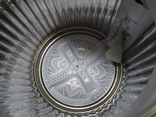 ♪SHARP/シャープ 洗濯機 ES-TX5B-N 温風乾燥機能付 5.5kg 2018年製♪