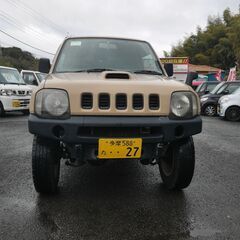 (6409) 5万　訳アリ部品取り車　エンジン１発死んでます H13（2001）年 スズキジムニーMT　ベージュ 走行232.201㎞　※現状販売　保証なしの画像