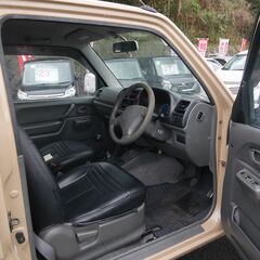 (6409) 5万　訳アリ部品取り車　エンジン１発死んでます H13（2001）年 スズキジムニーMT　ベージュ 走行232.201㎞　※現状販売　保証なしの画像