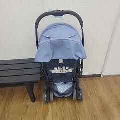 Aprica　A型ベビーカー　フライル　ダンガリーブルー　の画像