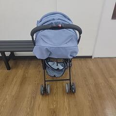 Aprica　A型ベビーカー　フライル　ダンガリーブルー　の画像