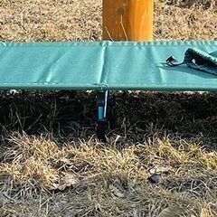 キャンプ　ポータブル　ベッド　１回のみ使用