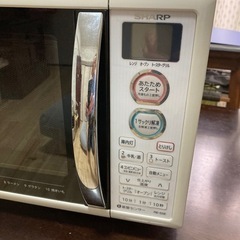 シャ-プオーブンレンジ　2017年製　美品　RE-S5E-Wの画像