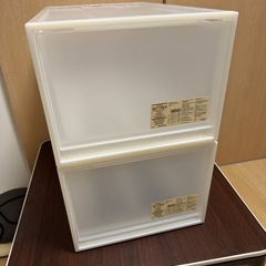 無印衣装ケース2個セット