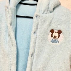 【新品・未使用】babyミッキー おくるみ ロンパース　ジャンプスーツの画像