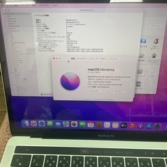 MacBook  Pro13インチ A1706 2016年の画像