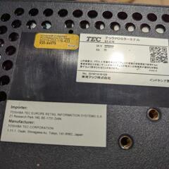 レジスター　東芝　ＴＥＣ POSターミナル　ST-C10 おまけでレシート１４巻の画像