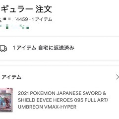 ブラッキー vmax hr PSA10 ポケモンカード の画像