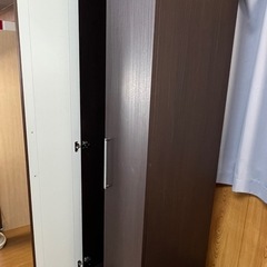 ◼️配達可能◼️ニトリ製◼️３枚扉のクローゼット◼️高級グレードシリーズ◼️全身鏡付き◼️の画像