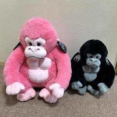 （決まりました）ゴリラのぬいぐるみ