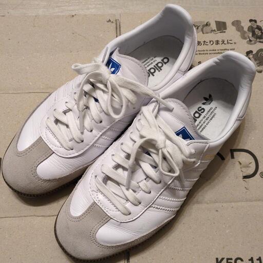 adidas　アディダス　サンバ　SAMBA スニーカー　美品中古24.5〜25cm