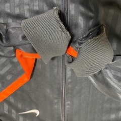NIKE ストライプジャージ M ネイビー/オレンジの画像