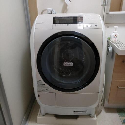 全国送料無料✨ 日立電気洗濯乾燥機組込形 BD-V3700L 9kg 6kg