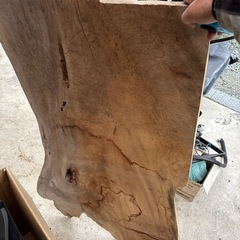 ケヤキ一枚板　天然木　テーブル等に加工してくださいの画像