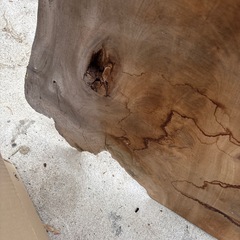 ケヤキ一枚板　天然木　テーブル等に加工してくださいの画像